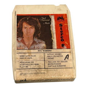 Neil Diamond Moods 8 Track Tape Cartridge 1973